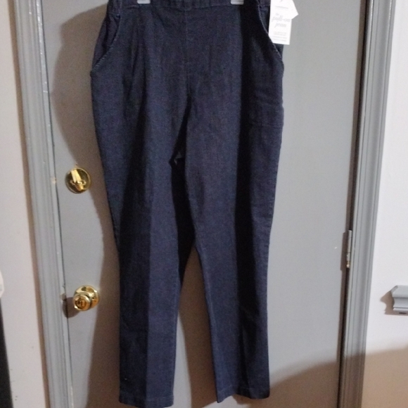 croft & barrow Denim - Croft & Barrow Women's Dark Blue Chinos